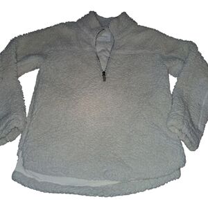 Elodie Cream Sherpa Sweater XS